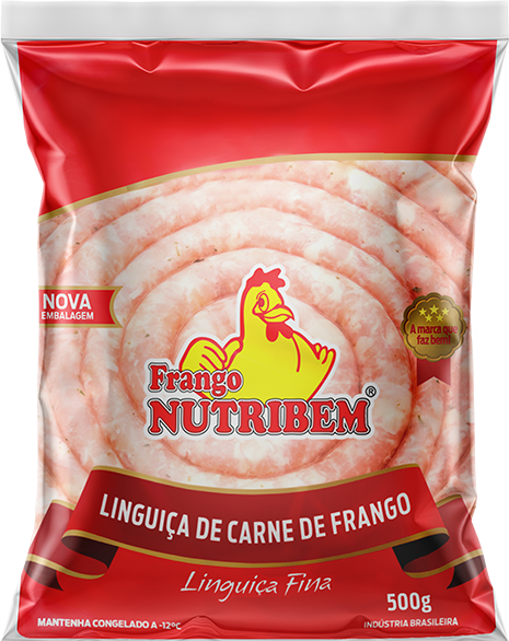 nutribem embutidos linguiÇa de carne de frango 500g menor